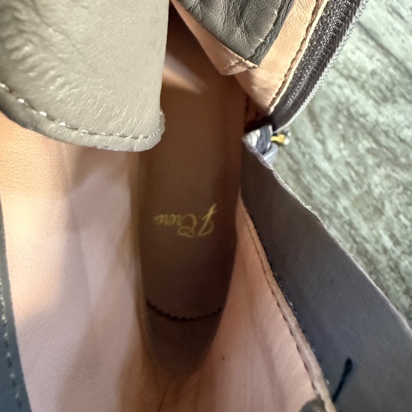 J. Crew Multi Buckle Boots in Snake Embossed Leather Size 6 - Picture 3 of 7